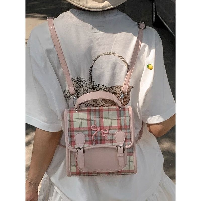 Women's 2025 Fall/Winter New Stylish Versatile Casual Backpack Commuter Travel Mini Backpack_voghion.com