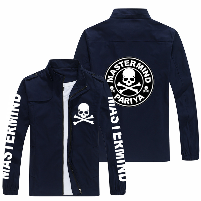 Veste coupe-vent décontractée à col montant pour jeunes, nouvelle mode automne 2021, cardigan à fermeture éclair pour moto_voghion.com