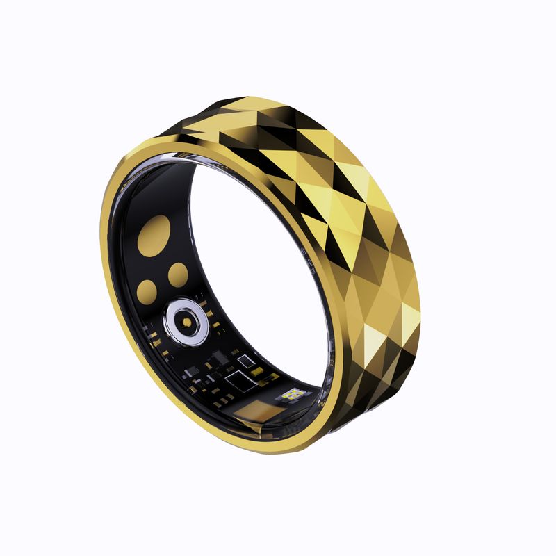 Cross-border R12 Smart Ring Waterproof Pressure Blood Oxygen Sleep Heart Rate Step Count Sports Mode Health Monitoring_voghion.com