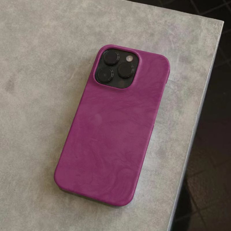 Unbeatable Quality Original Simplicity ''Purple Dyed Glaze New Chinese Style Mobile Feilin Shell For IPhone 15pro/14promax/13/14plus Phone_voghion.com