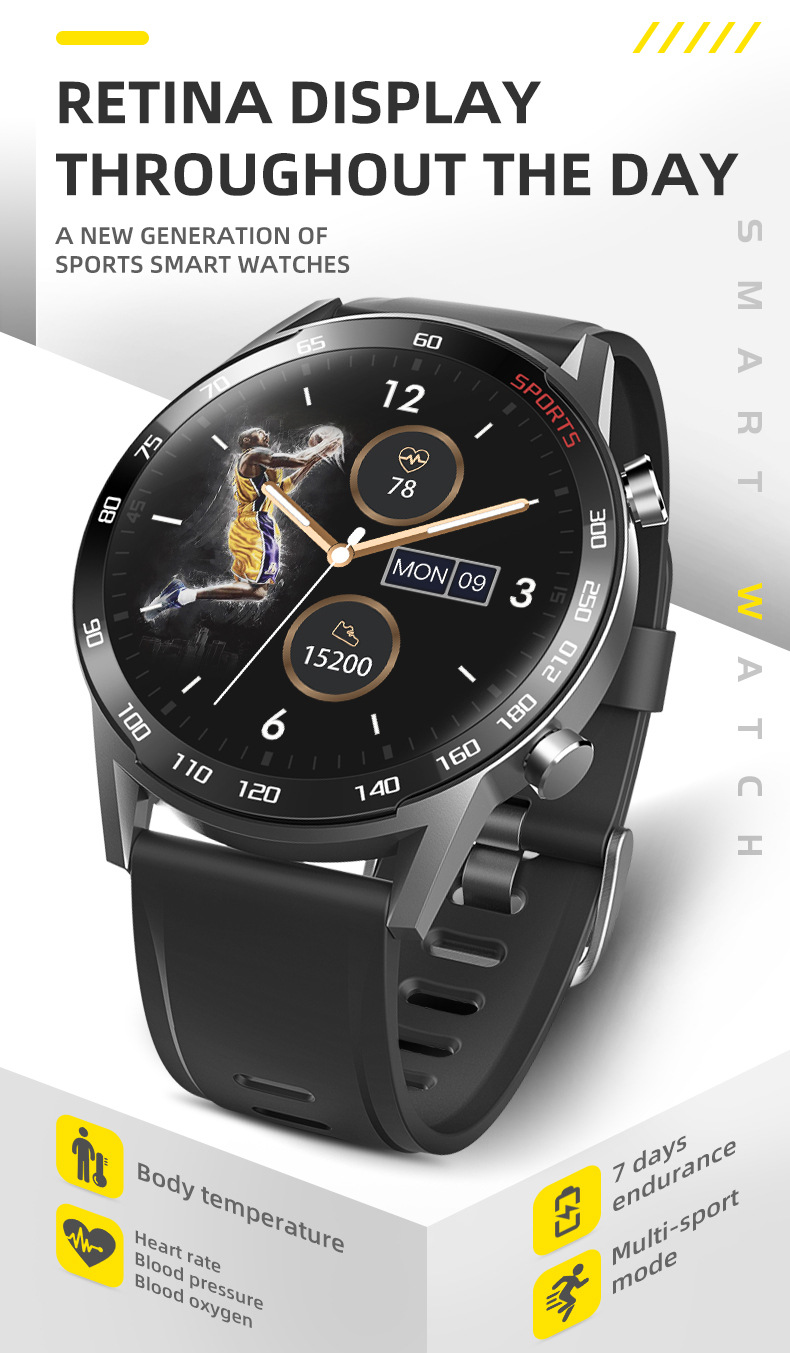 T23 SmartWatch Bracelet Fitness Activity Tracker Wearable_voghion.com