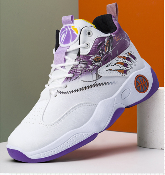 Grenzüberschreitende 2023 neue Herren-High-Top-Schuhe, neue modische Sport-Freizeitschuhe, Papa-Schuhe, Jugend-Basketballschuhe_voghion.com