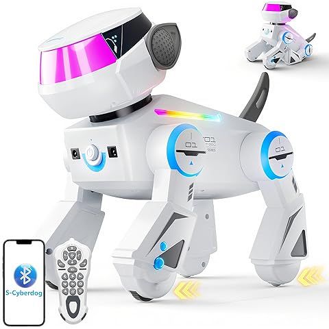 zechuan Robot Giocattolo per Bambini, Robot RC con Programmazione Intelligente e Telecomando, Musica, Ballo, Parla, Gioca con i Bambini come Regalo_voghion.com