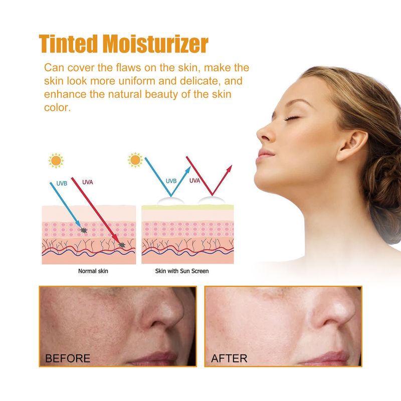 Hoygi All In One Foundation Makyaj Açık Hava UV İzolasyonu Aydınlatıcı Cilt Nemlendirici Koruma Kremi_voghion.com