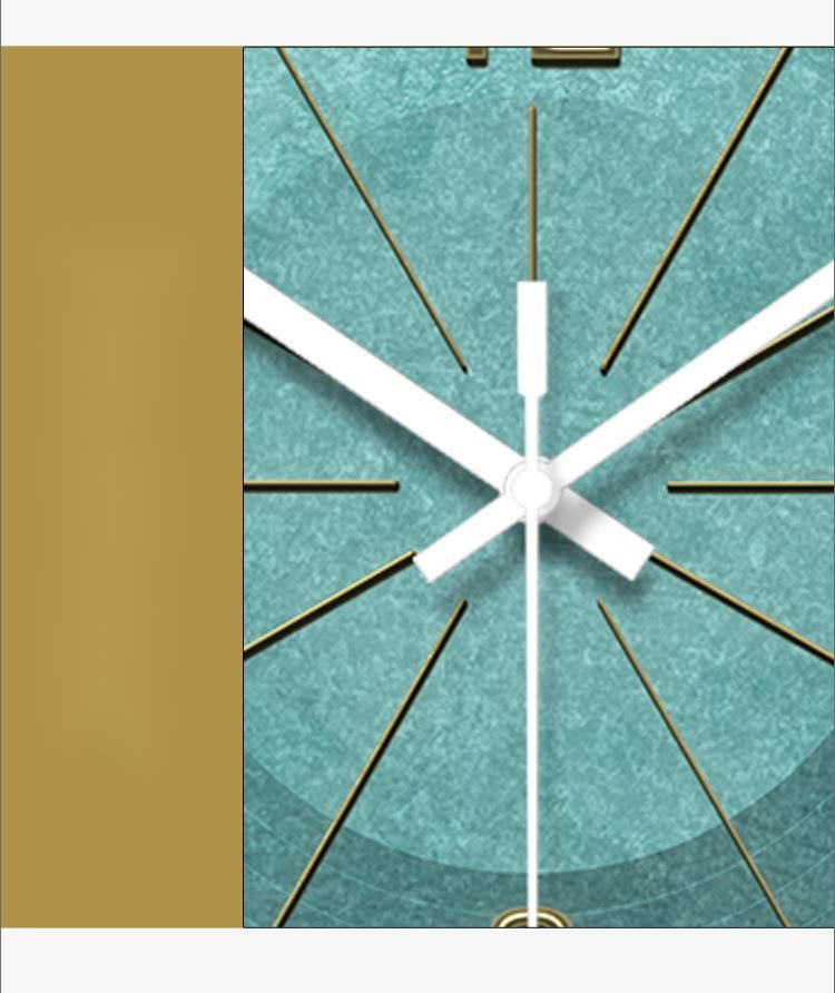 Yipula 7057 Orologio da parete in quarzo nordico per camera da letto, soggiorno, moderno, semplice, creativo_voghion.com