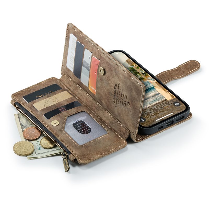 Geeignet für Neue Iphone14 Telefon Fall Apple 13 Handy Leder Fall Karte 12pro Flip Brieftasche Multifunktionale_voghion.com