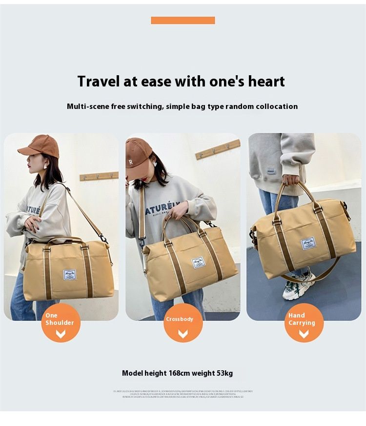 New waterproof fitness with dry and wet separation, large capacity travel women's one shoulder yoga bag, swimming_voghion.com