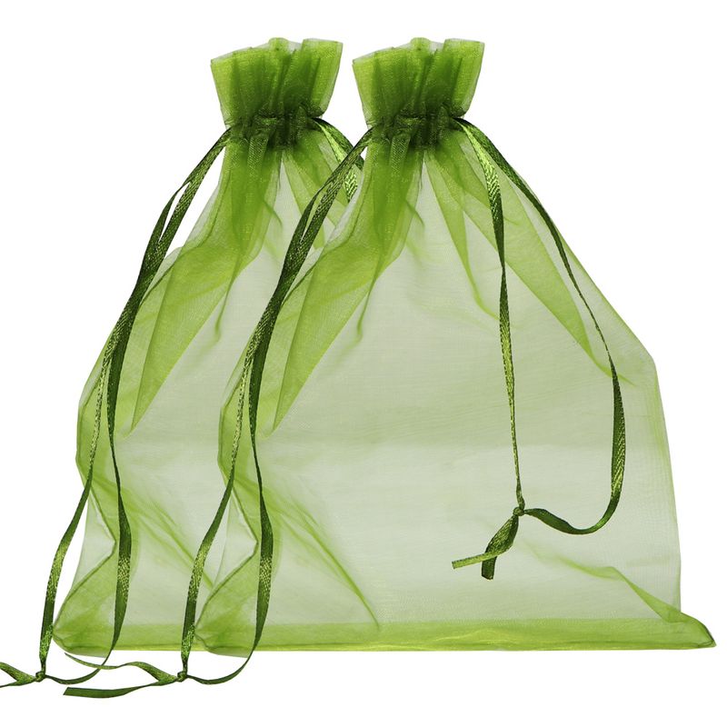 100pcs Strawberry Grapes Fruit Grow Bags Netting Mesh Vegetable Plant Protection Bags for Pest Control Anti-Bird Garden Tools_voghion.com