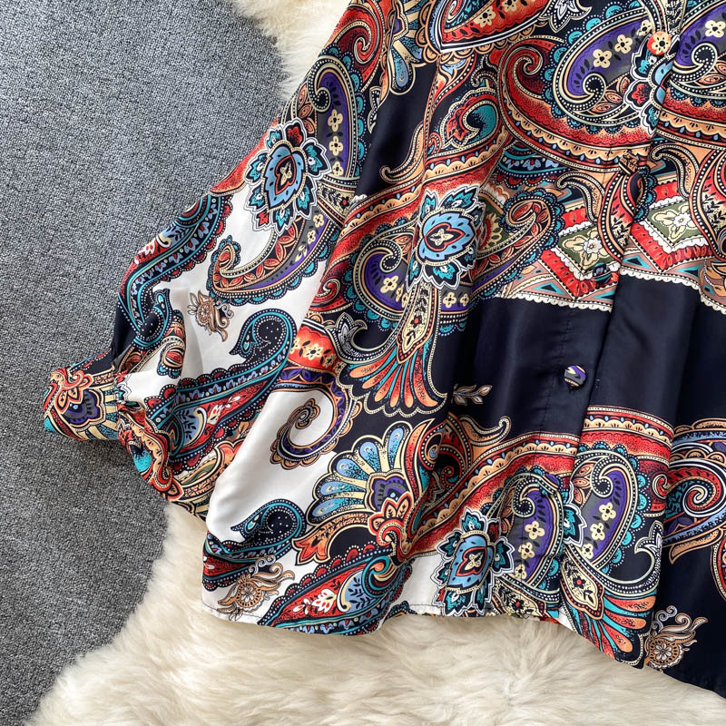 Dames Design Sense Vleermuismouwen Shirt Dames Losse 100 Zware Geplooide Wijde Broek_voghion.com