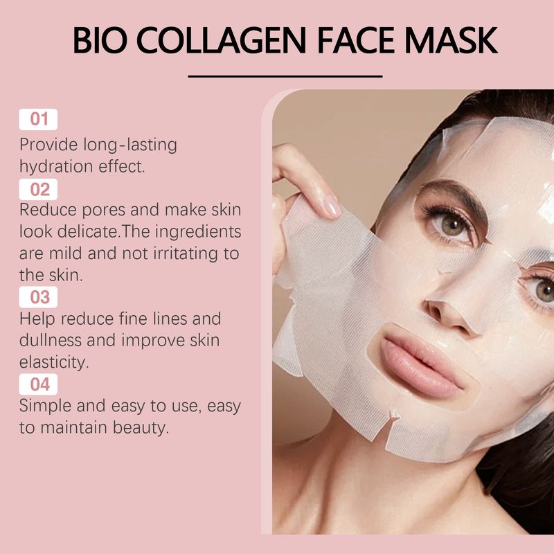 Hoygi Collagen Firming Mask (Bag) Hydrating, Firming, Smooth, Delicate Skin, Anti-Wrinkle And Moisturizing Mask_voghion.com