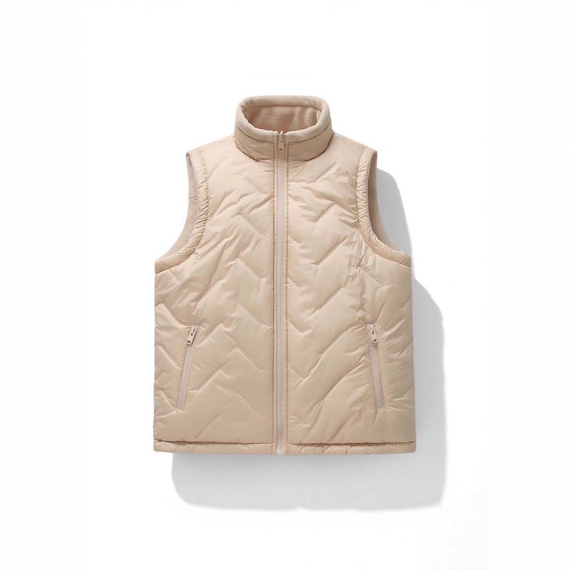 Herren-Streetwear-Weste – Slim Fit Puffer-Weste mit Reißverschluss, leichtes Polyester, Urban Style (8 Farben)_voghion.com