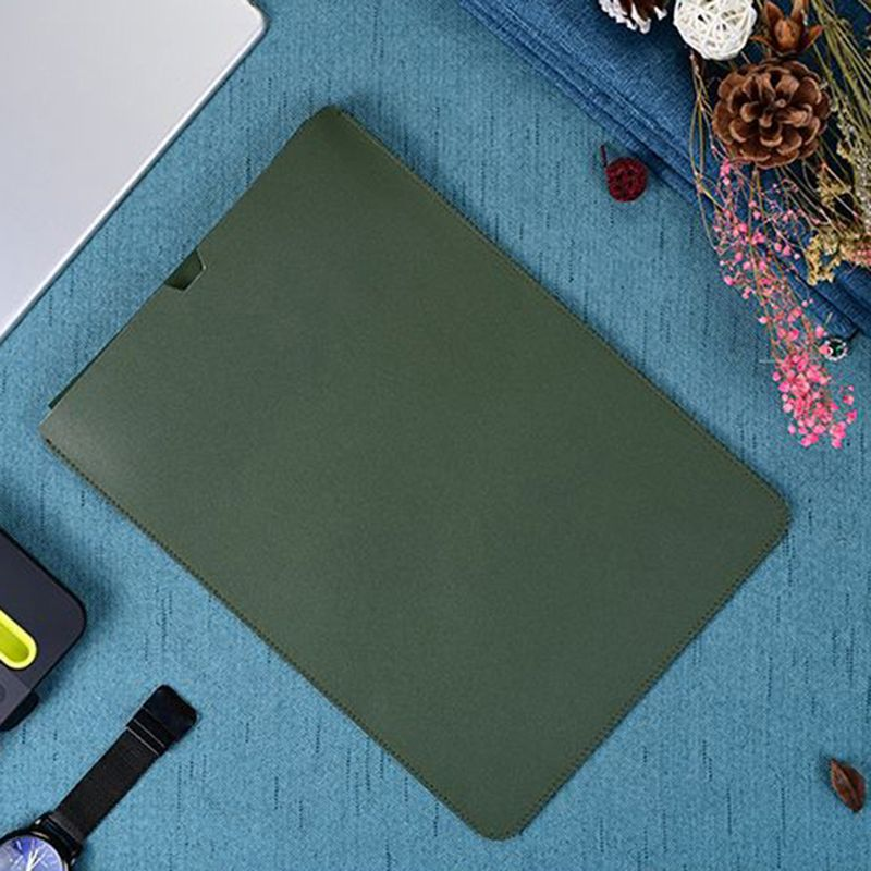 Farfi Sleeve Waterproof Soft Faux Leather Keyboard Travel Bag Case for Logitech K480_voghion.com