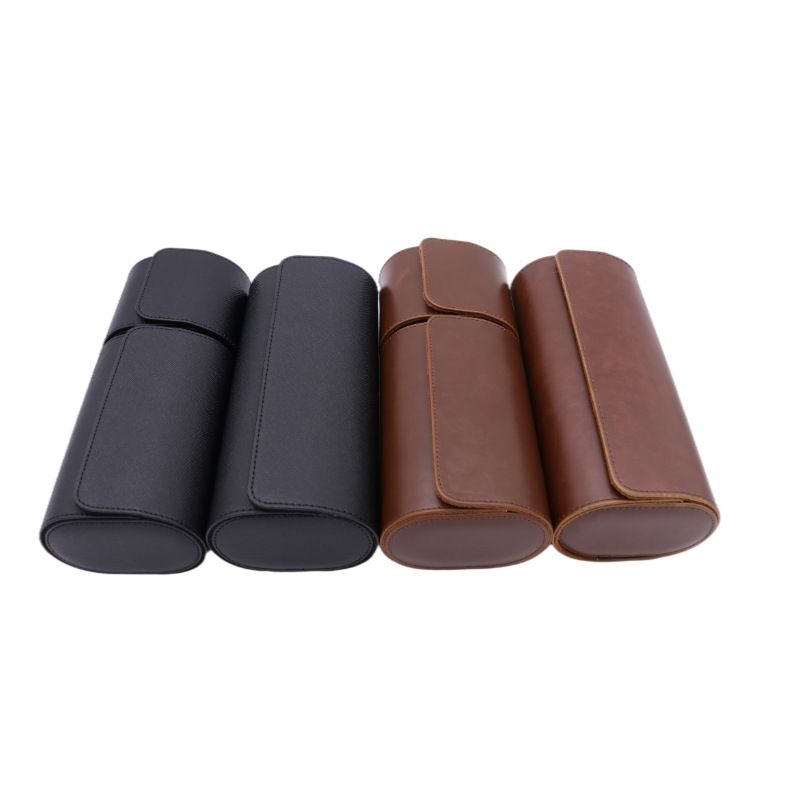 Scatola porta orologi di lusso in pelle PU a 3 scomparti - Custodia di alta qualità per orologi_voghion.com