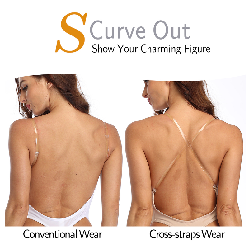 Bodysuits Lingeries Tanga Para Mulheres Sexy Sem Costas Decote Em V Profundo Modelador COMFREE Festa Invisível U Plunge Corset W_voghion.com