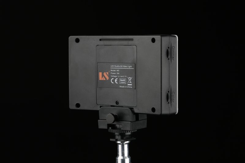 5W W5 Unique Curve Light, Wide Angle LED Video Light_voghion.com