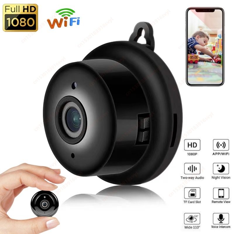 1080P HD mini Wifi kamera nevidljiva Espia kamera pametna kućna sigurnost IP web kamera daljinski nadzor IR noćni vid mala_voghion.com