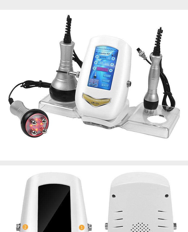 40K 3 in 1 Cavitation Ultrasonic Body Slimming Machine RF Beauty Device Facial Massager Care Tool Skin Tighten Face Lifting Skin_voghion.com
