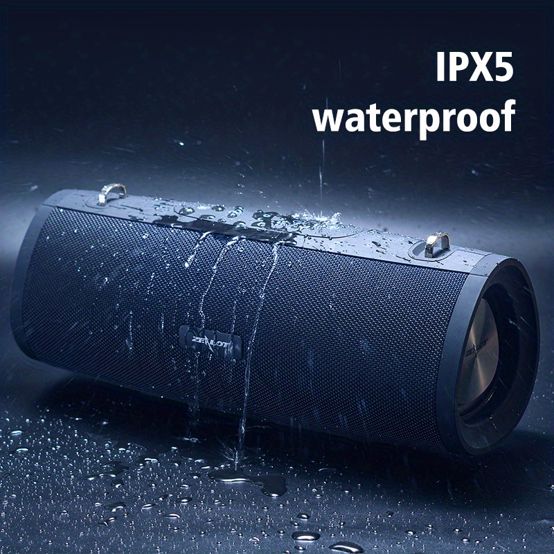IJVERAAR S39 50W BT draadloze luidsprekers, draagbare subwoofer voor buiten, waterdicht IPX 7, draadloze luidspreker, dubbel_voghion.com