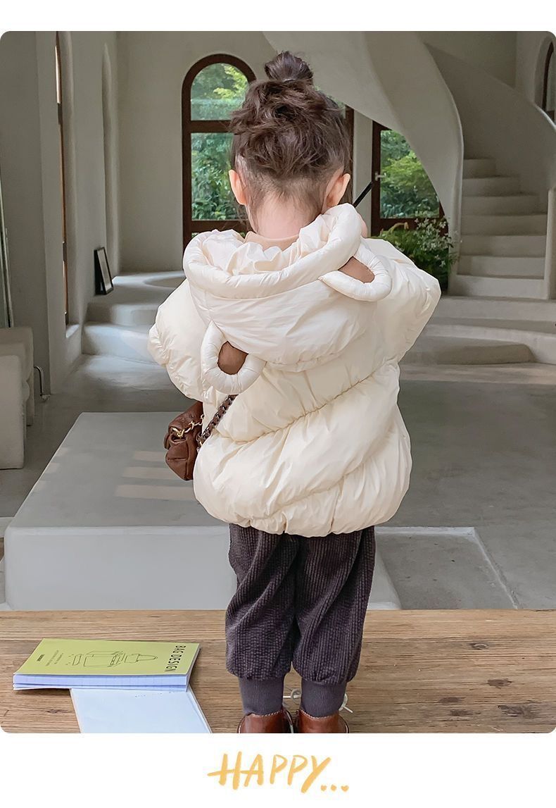 Cappotto invernale in cotone per ragazzi e ragazze, stile coreano, per neonati e bambini piccoli, in piumino di cotone spesso_voghion.com