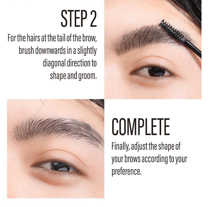 Şekillendirici Şeffaf Doğal Üç Boyutlu Kaş Jeli Büyük Fırça Başlığı_voghion.com