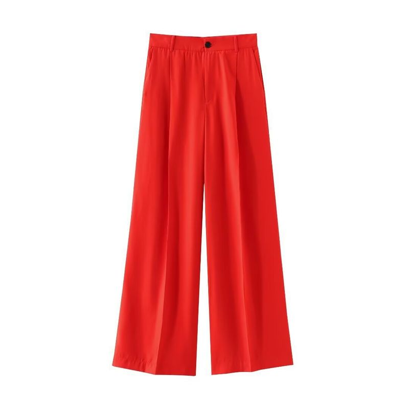 Women's 2024 Summer New Air Style Vertical Fold Pants_voghion.com