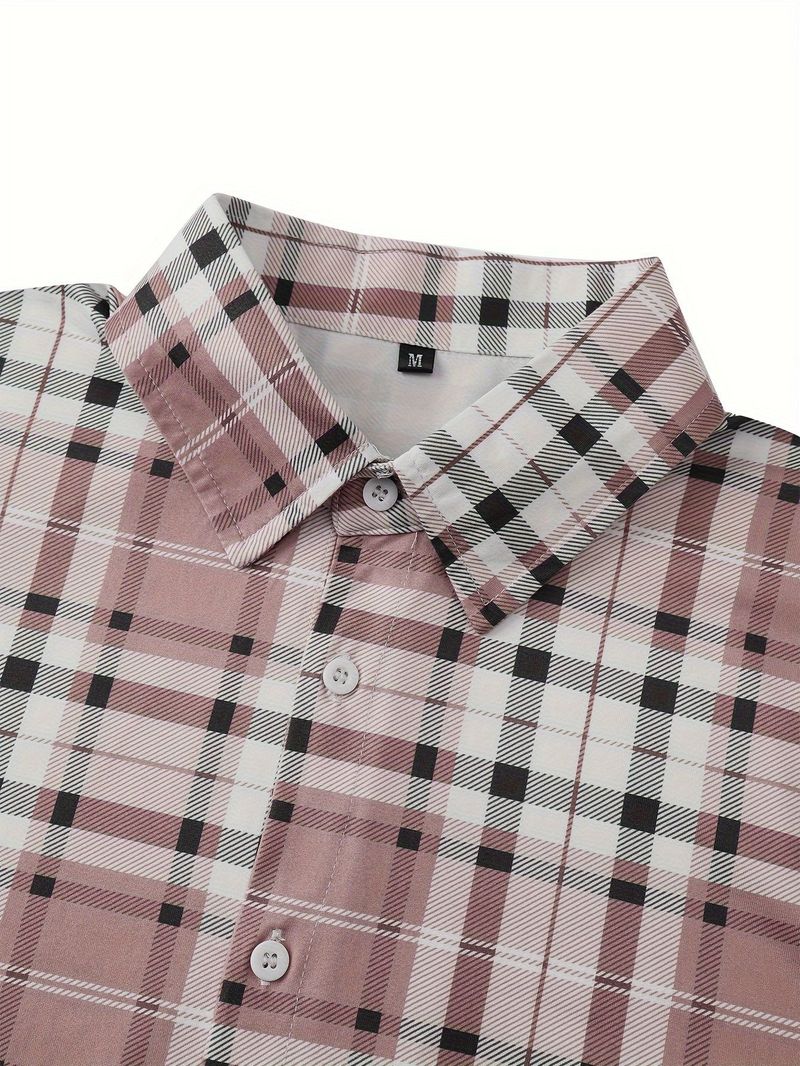 Camicie casual da uomo di New York Fashion Camicie a quadri alla moda_voghion.com