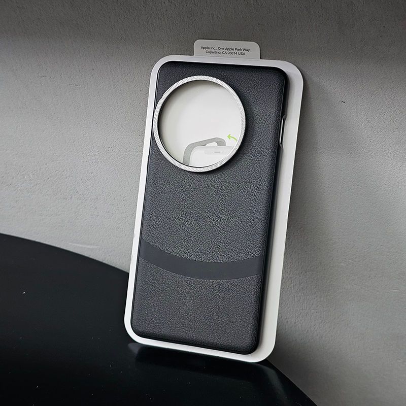 Adatto per OnePlus 13/12/ace3 Custodia per cellulare, Custodia rigida con cuciture in pelle liscia con struttura in metallo per uomini e donne_voghion.com