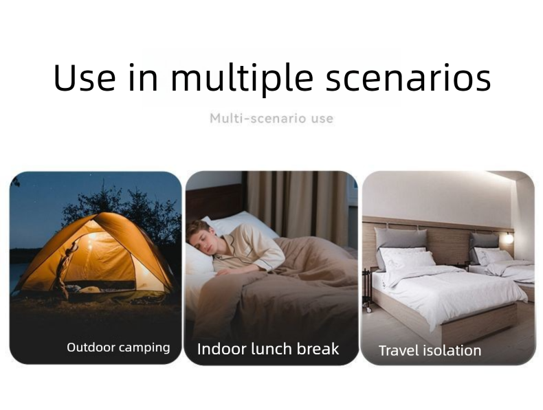 Kapuzenschlafsack für Erwachsene, vier Jahreszeiten, dick gefüttert, universell einsetzbar für Outdoor, Camping, Büro, Mittagspause, Auto, tragbar, Einzeldecke_voghion.com