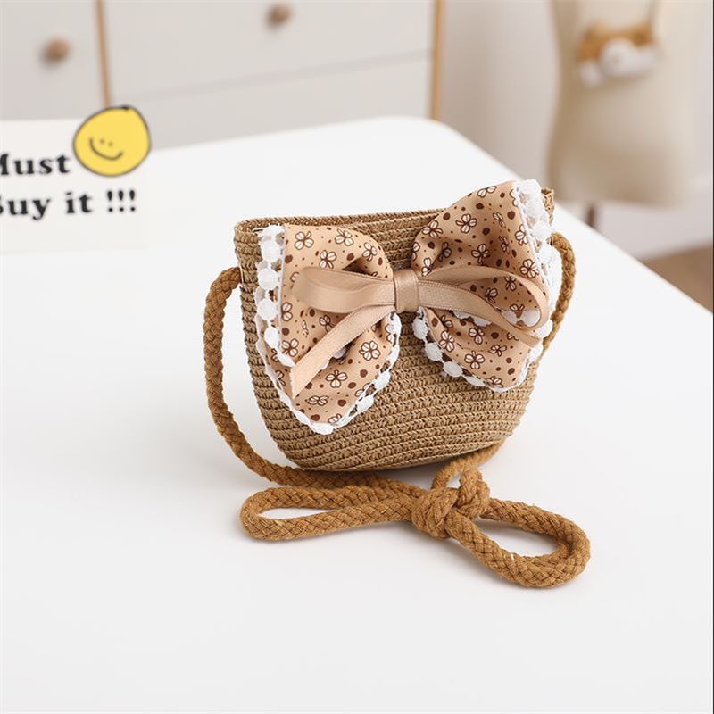 Borse in paglia per bambini, neonati estivi, ragazze all'aperto, cappelli, cappelli da sole da principessa_voghion.com