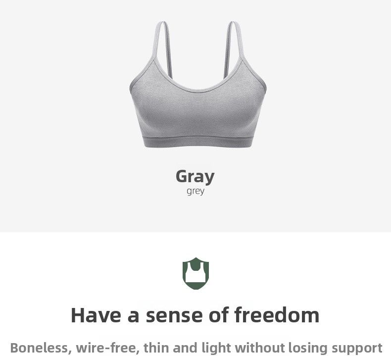 Seamless Wire-Free Sports Bra, Ultra-Thin For Active Lifestyle_voghion.com