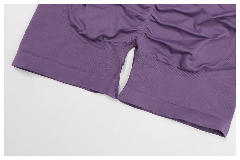 Naadloze yogaset met hoge taille - 3-delige workoutoutfit voor dames, vochtafvoerend en buikcontrole, perfect voor hardlopen, sportschool en buitenactiviteiten_voghion.com