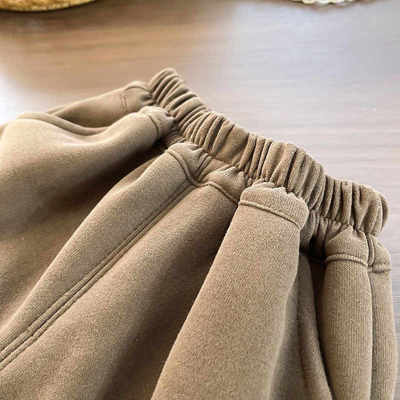 Completo invernale per bambini autunno e pile 2025, nuovo e spesso, set di tre pezzi con gilet casual_voghion.com