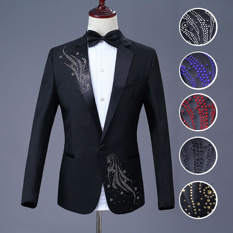 CT New Sequin Performance Costume Stage Slim Fit Suit Set For Male Host Singer Choir Outfit Annual Meeting Formal Wear_voghion.com