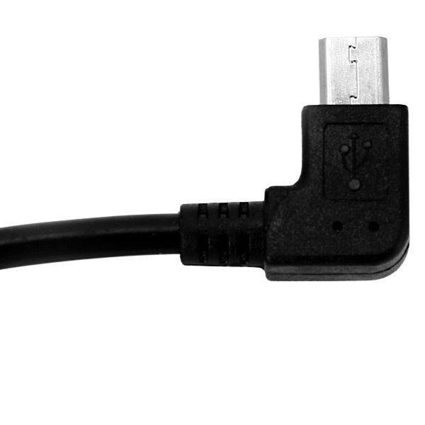 Elbow USB Right Bend Line Android Phone Micro Male Female Charging Data Extension_voghion.com