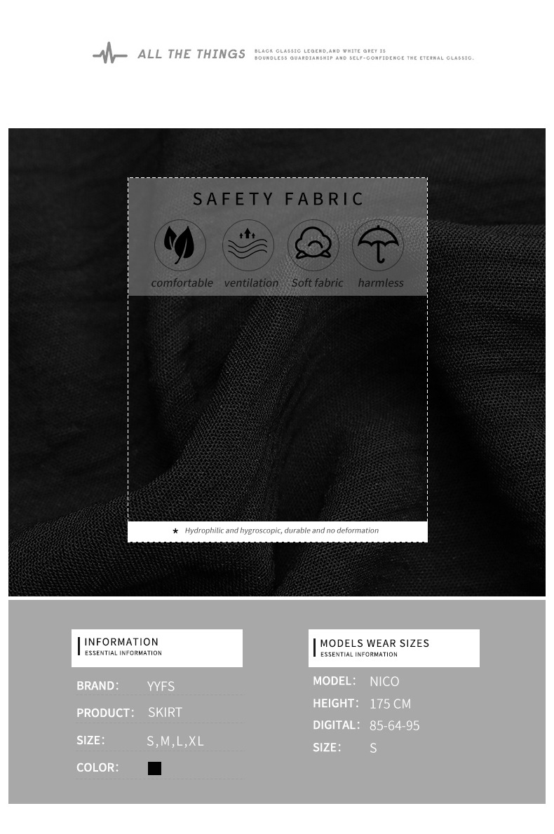 Damenmode einfarbig Rock mittellang_voghion.com