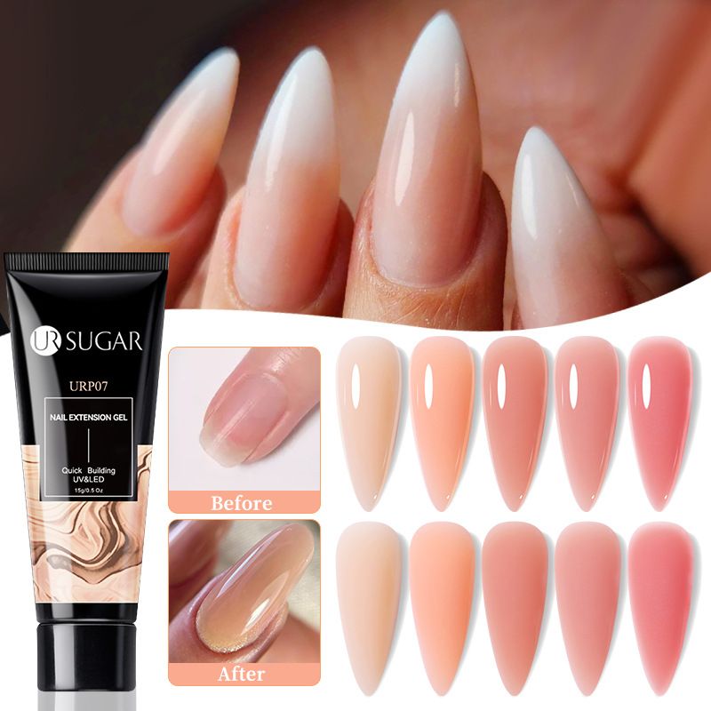 UR SUGAR Nuovo Gel per Fototerapia Veloce e Indolore Senza Vassoio di Carta per Unghie_voghion.com