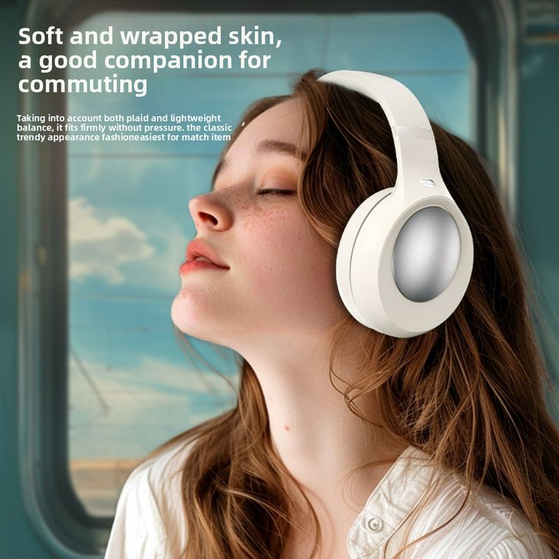 Headset High Fidelity Headset Draadloze Headset Lage Latency Metallic Verf Bluetooth Headset Lange Batterijduur_voghion.com