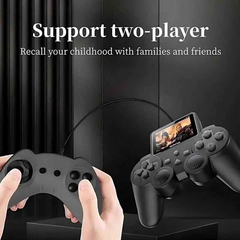 Handheld Retro Videospielkonsole 2,4-Zoll-Bildschirm 520 klassische Spiele Doppelspieler_voghion.com