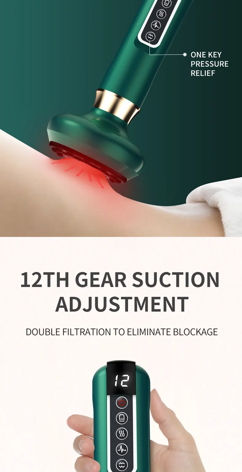 Rückenmassagegerät, elektrische Vakuum-Schröpfmassage, Körperschalen, Anti-Cellulite-Therapie-Massagegerät für den Körper, elektrische Guasha_voghion.com