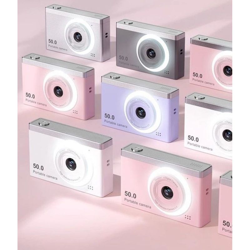 Entry-level Student High-definition High-pixel Campus Digital Dual Selfie CCD Camera_voghion.com