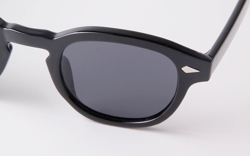 New Arrivals Vintage Tortoise Shell Round Sunglasses Women Men 2024 Brand Design Retro Rivet Yellow Blue Lens Square Sun Glasses_voghion.com