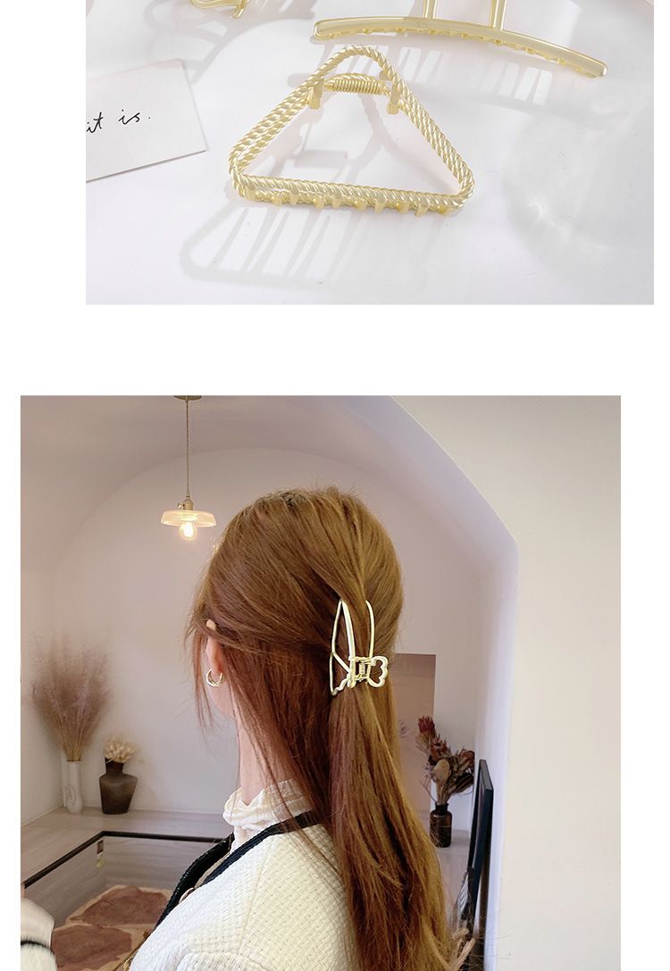 Fermaglio per capelli unisex Fermaglio in metallo Ragazze celebrità di Internet Fermaglio per capelli Copricapo tutto_voghion.com