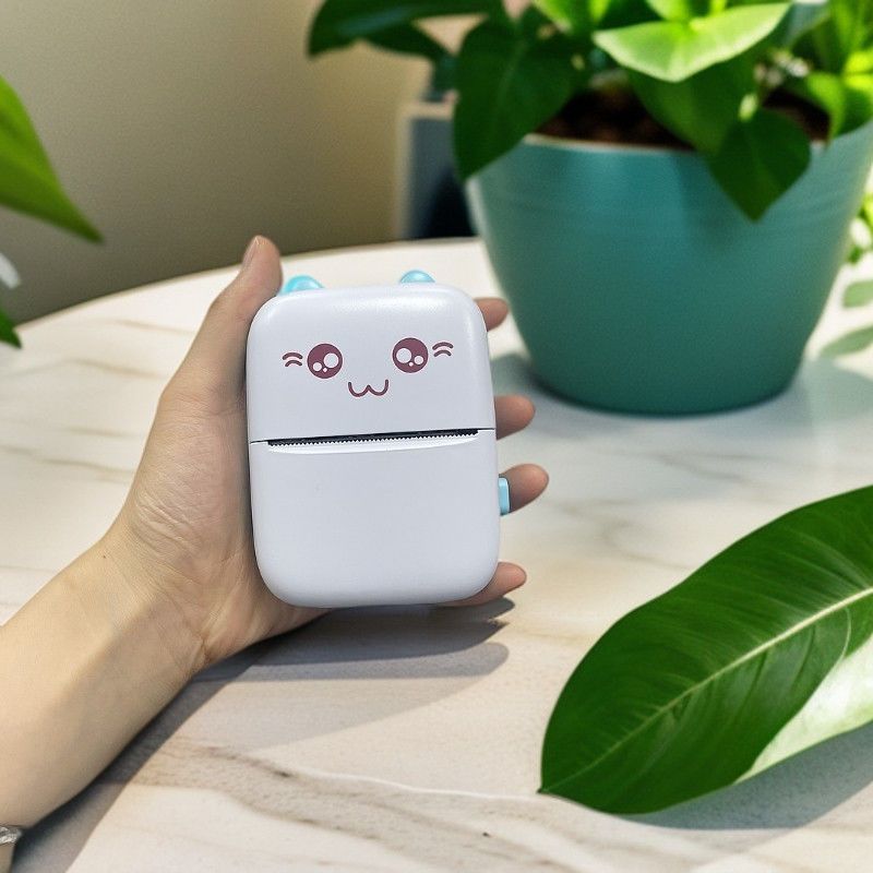 Mini impressora térmica C9 Bluetooth Mobile Photo Meow Pocket Student Máquina de correção de erros Etiqueta Material de estudo_voghion.com