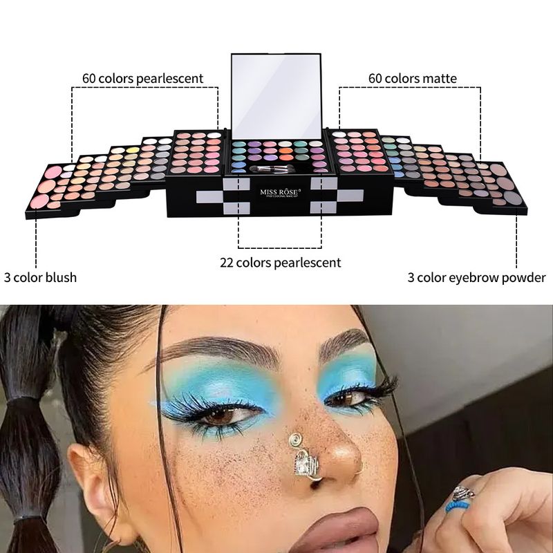 Trucco Terra Color Trucco Occhi Ombretto Bellezza Trucco da Palco Truccatore Speciale Palette Ombretti Set_voghion.com