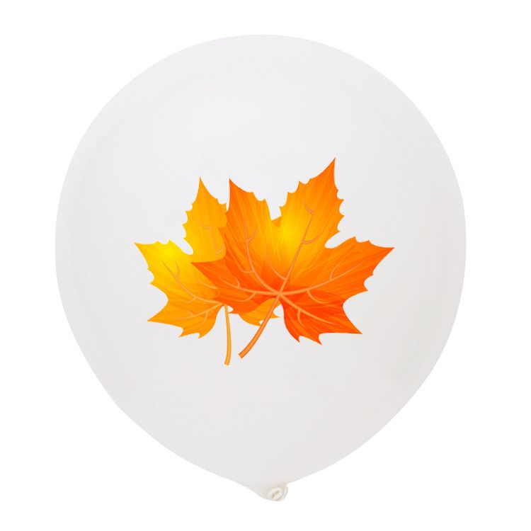 Thanksgiving-Party-Dekorationen – Truthahn-Ahornblatt-Kürbis-Latexballon-Set mit „GIVE THANKS“-Ballons_voghion.com