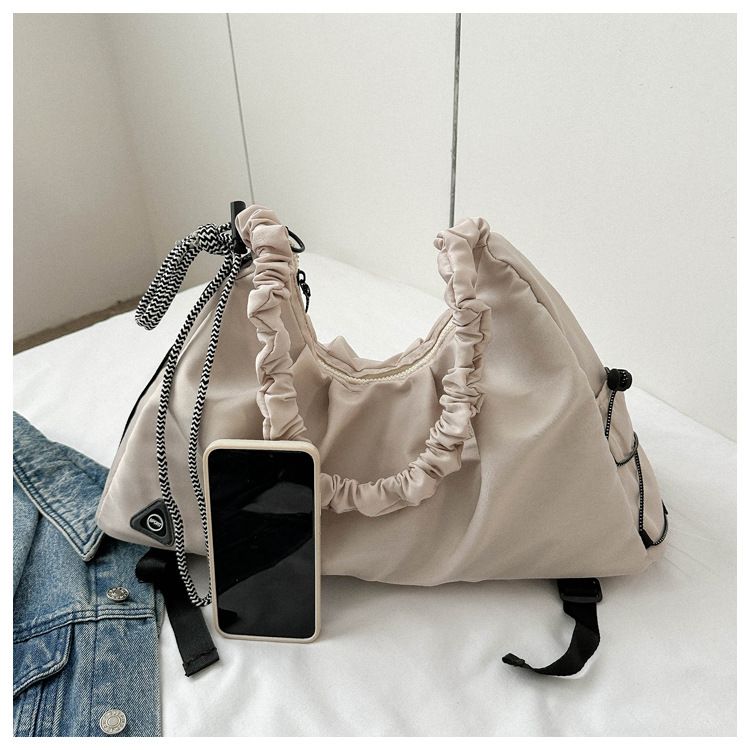 multifunctionele yogatas niche geplooide fitnesstas grote capaciteit hoogwaardige vrijetijdssporttas_voghion.com