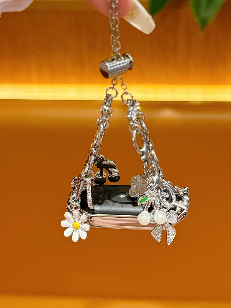 Uhrenarmband für Xiaomi Band 8 7 8Pro 7Pro 6 5 4 3 Love Crystal Temperament Armband Uhrenarmband_voghion.com