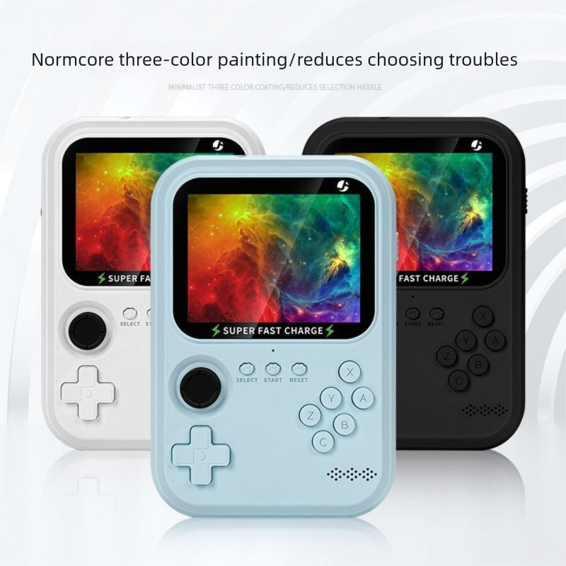 2025 New Model Screen Projection Dual Player Retro Multi-Functional Power Bank Digital Handheld Game Console_voghion.com