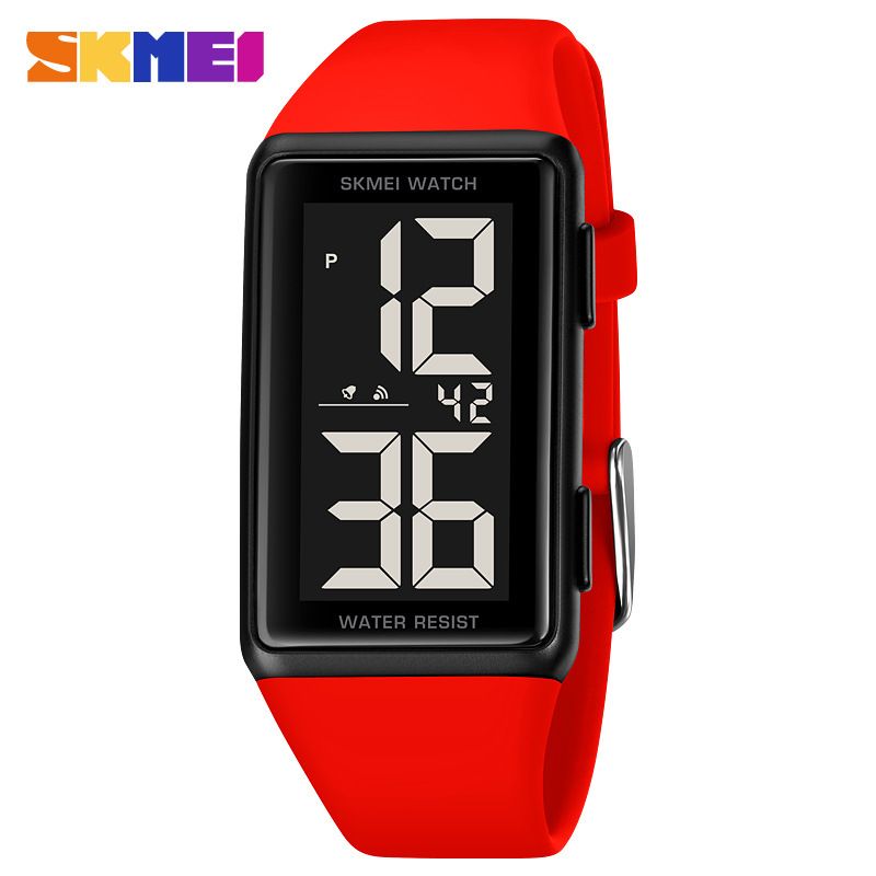 Momentum Large Screen Digital Simple Display Electronic Student Versatile Sports Unisex Waterproof Watch_voghion.com