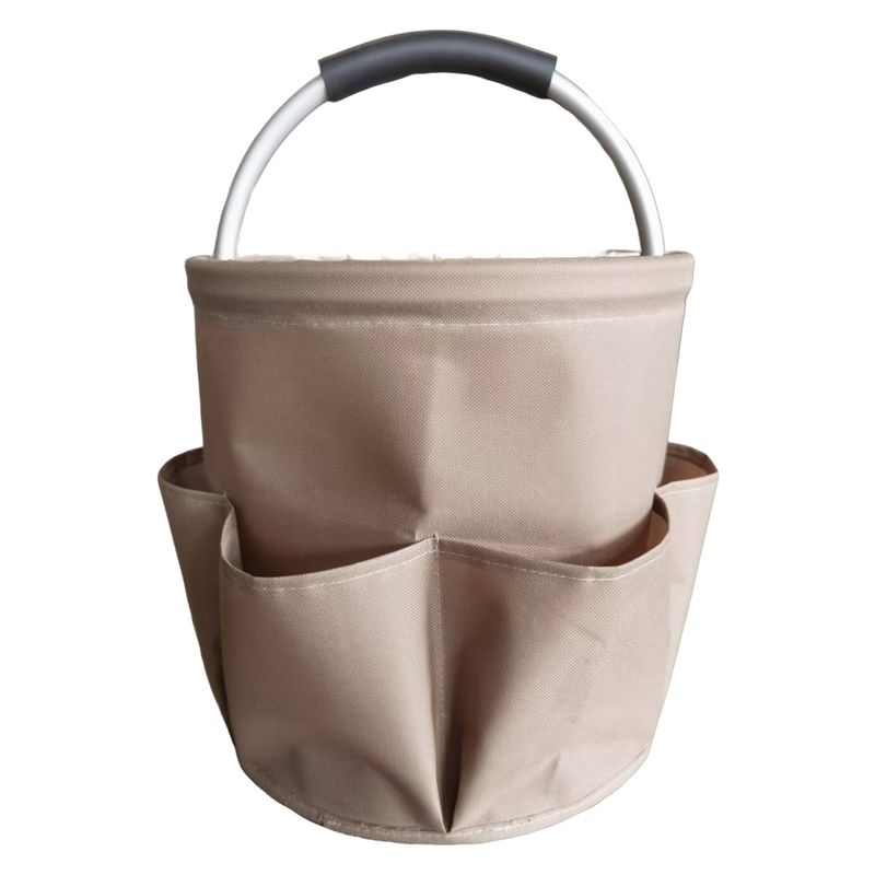 Outdoor Camping Picknickkorb Strandkorb Tragbarer Faltbarer Aufbewahrungskorb Badezimmer Toilettentasche Badekorb Haushaltskorb für Mutter und Baby_voghion.com